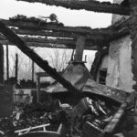 De schade na de brand van 1971. Bron: G.J. Dukker, RCE.