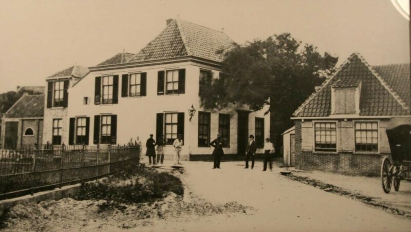 Dokterswoning Kerkstraat 38 Zandvoort omstreeks 1900