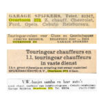 V.b.n.b. Alg. Handelsblad 10-3-1939 / Alg. Handelsblad 31-01-1948 / De Telegraaf 23-03-1956 / De Telegraaf 28-5-1982 / Het Parool 2-5-1973.