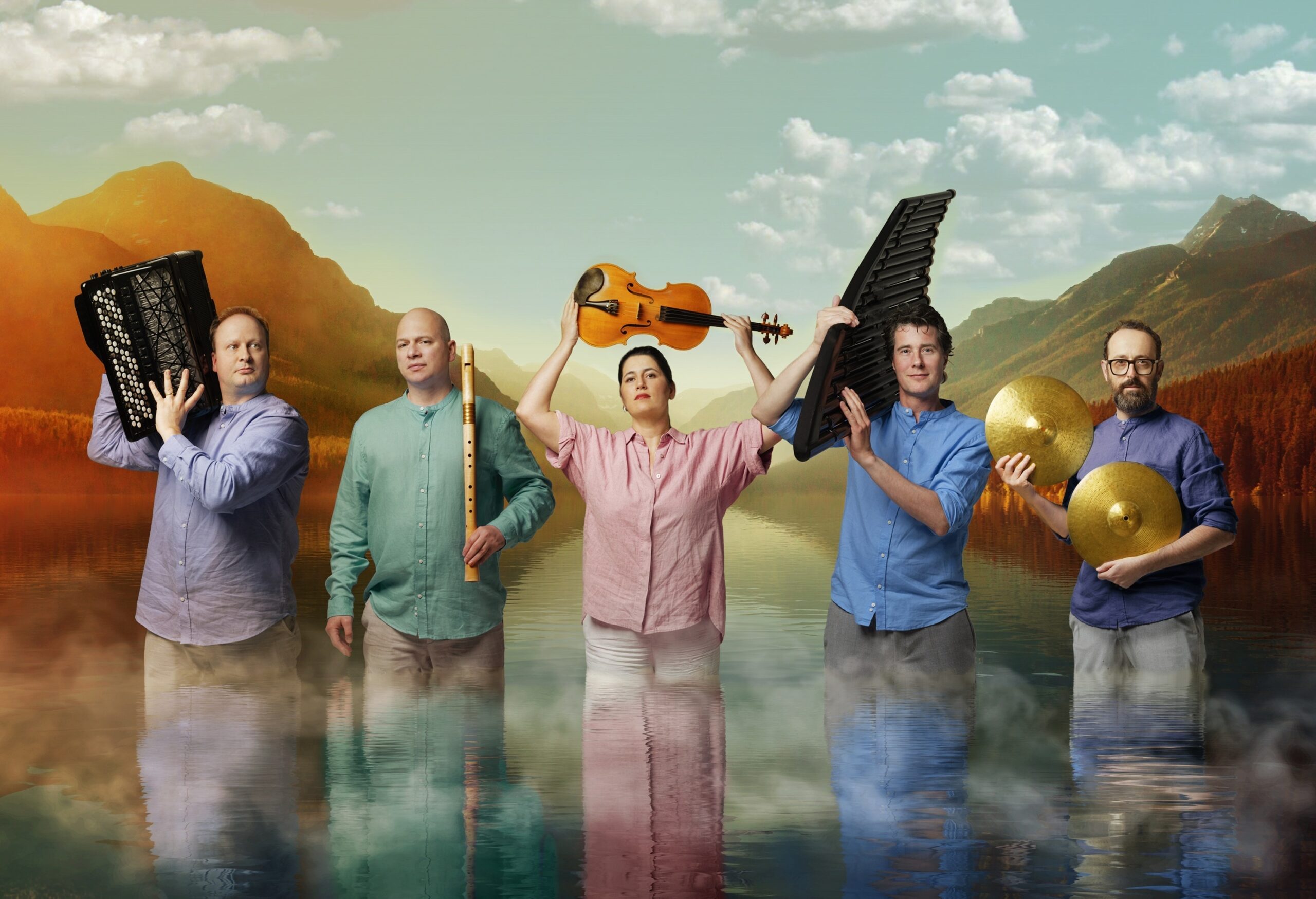 Beautiful Bowman lake with reflection of the spectacular mountains in Glacier National Park, Montana, USA. - Copyright Copyright (c) 2023 Galyna Andrushko/Shutterstock. No use without permission.
