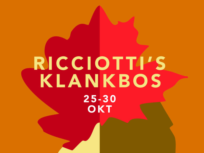 Agenda Ricciottis Klankbos