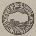 1801 Zegel der Hervormde gemeente van Oostzaandam.