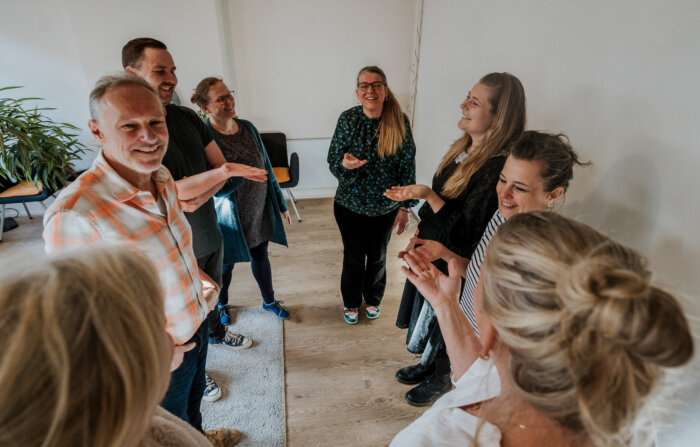 Speel je vrij, een (toneel)speelcursus in vijf lessen. — Rosenstock-Huessy Huis, Amsterdam