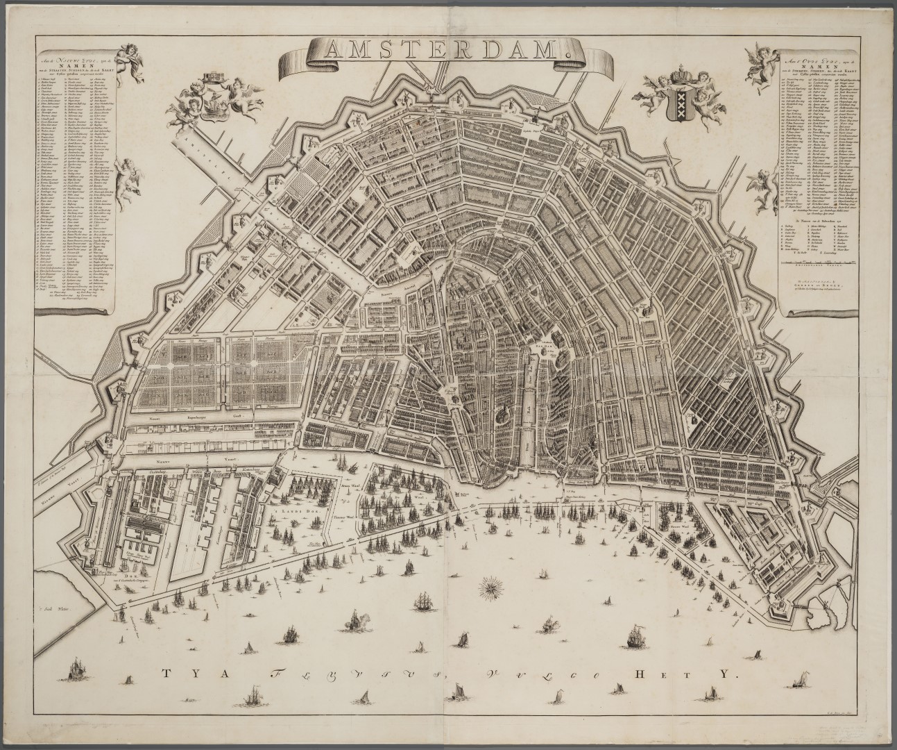 Kaart: Gerrit de Broen 1737